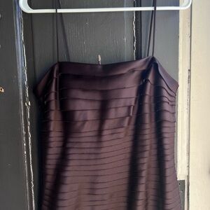 JS Collections Brown Dress